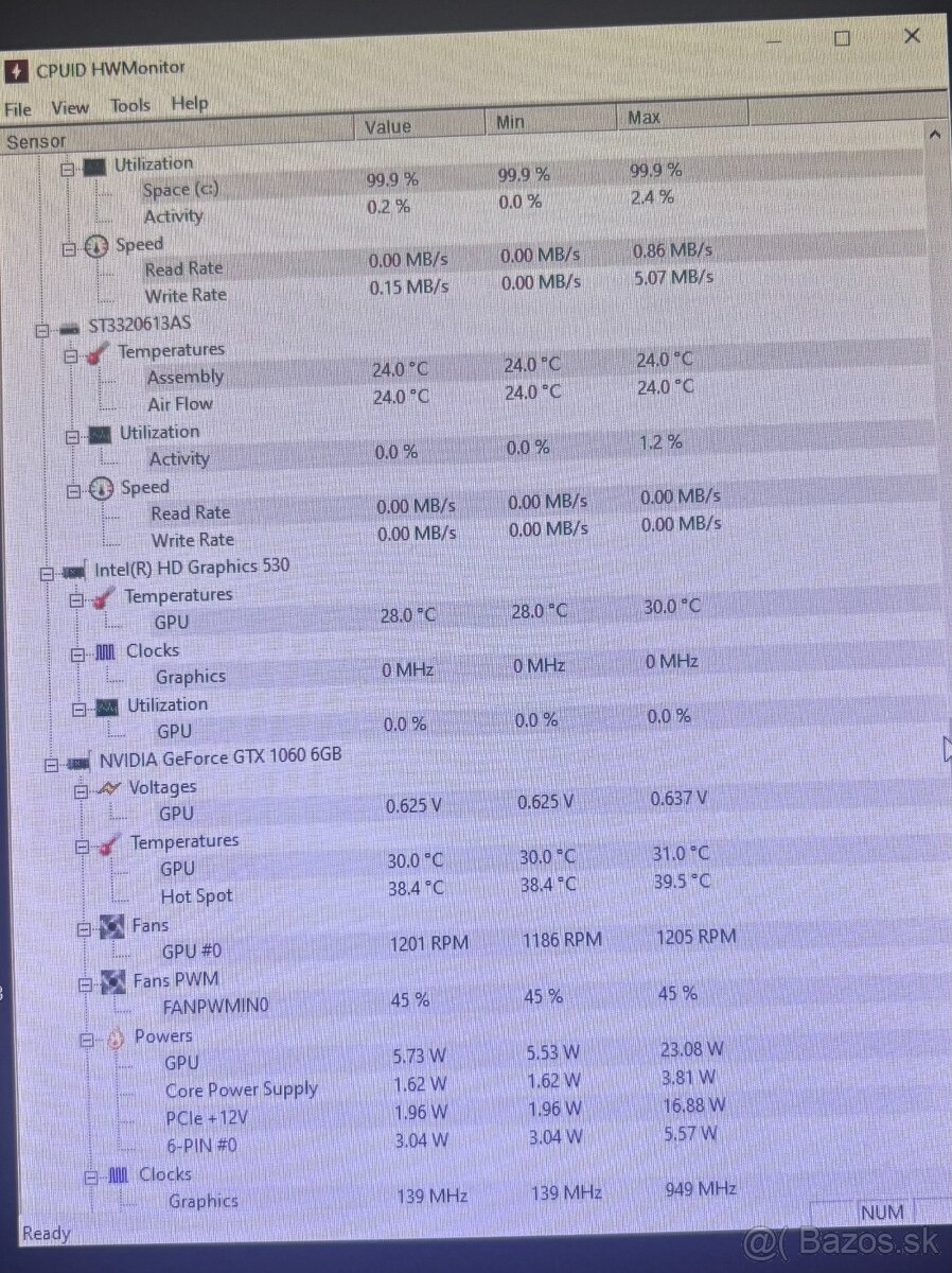 Herný PC i5-6600K (4,4 ghz) / GTX 1060 6gb / 24GB RAM - 6