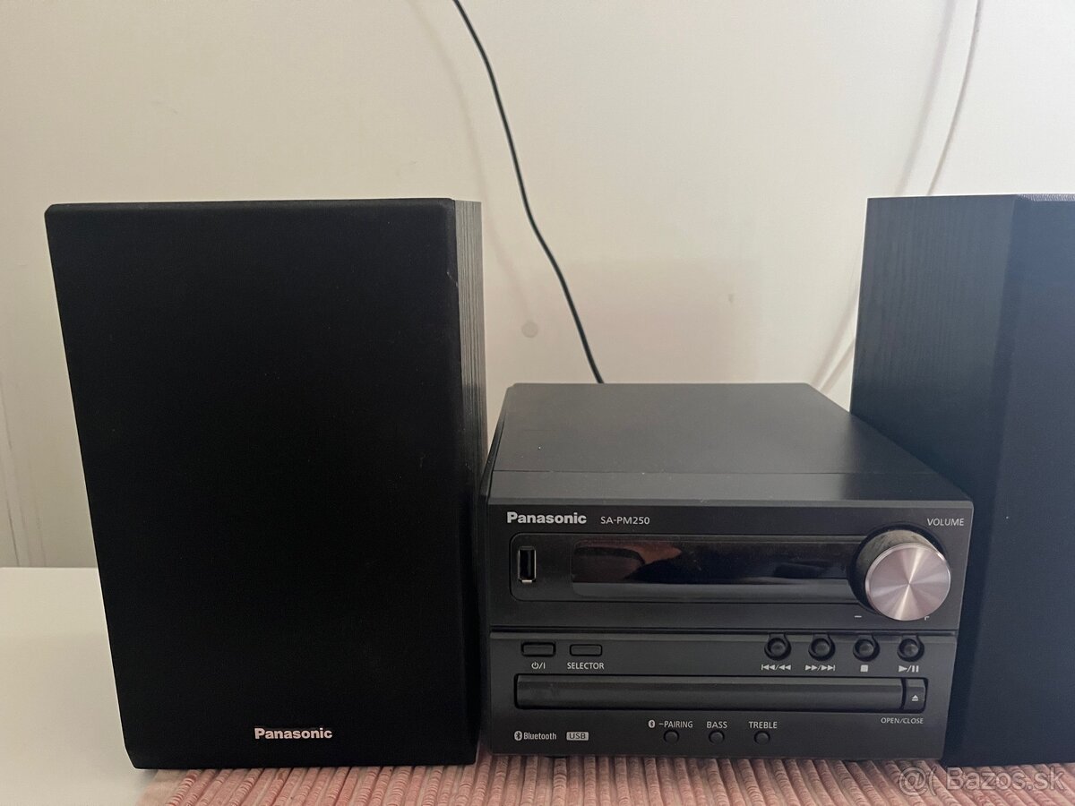 Mikrosystém Panasonic PM250 s DO pre CD aj USB - 6