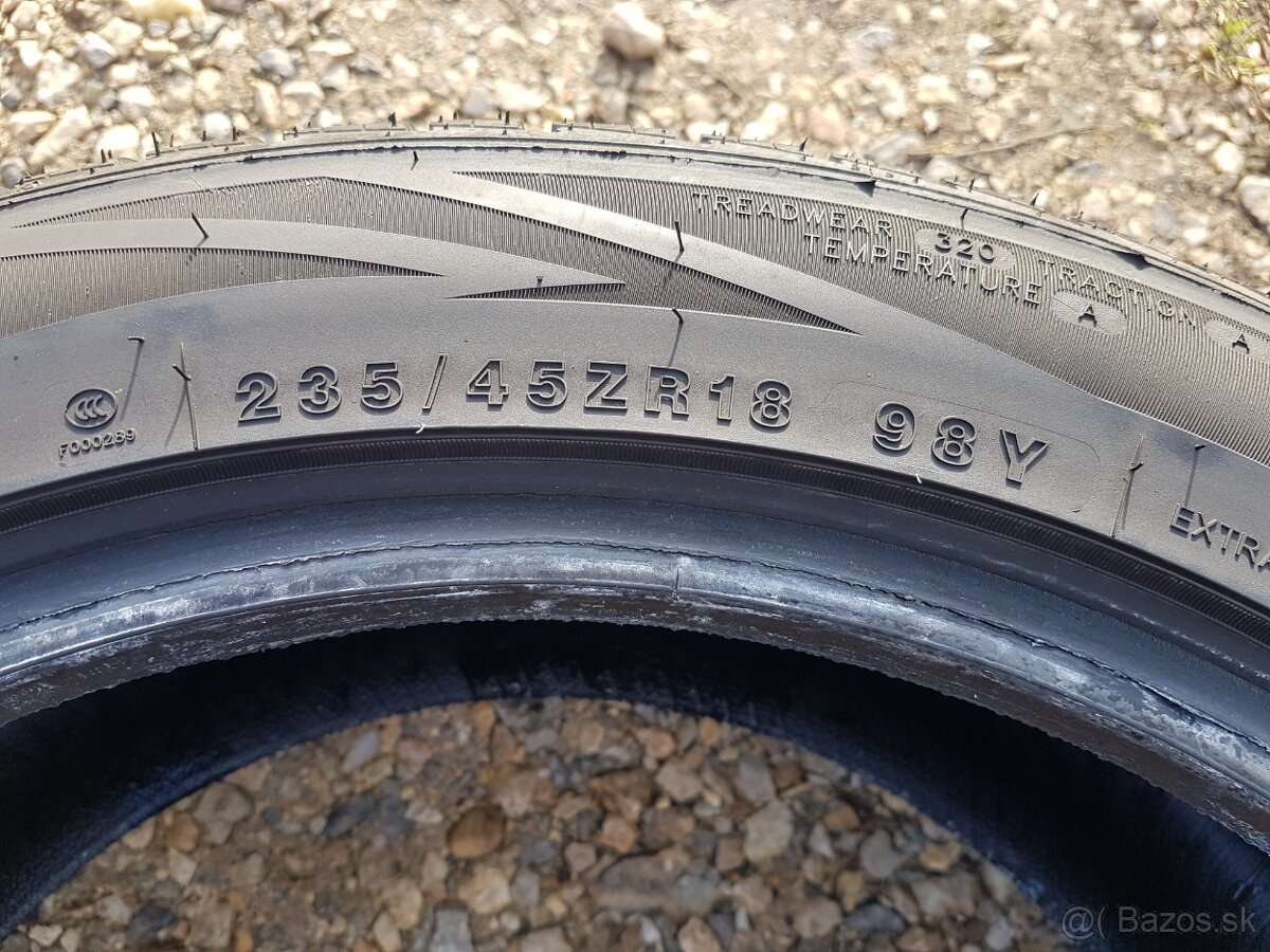 235/45 r18 celoročné pneumatiky 2ks Tracmax DOT2023 - 6