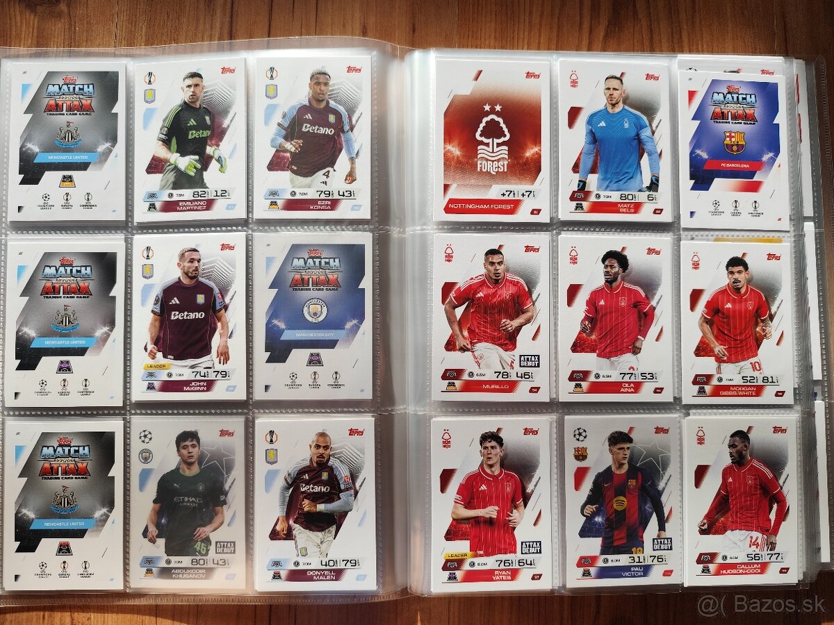 Futbalové kartičky Match Attax 2025/26 - 6