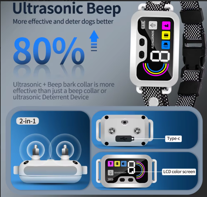 Elektricky obojok proti štekaniu - 6