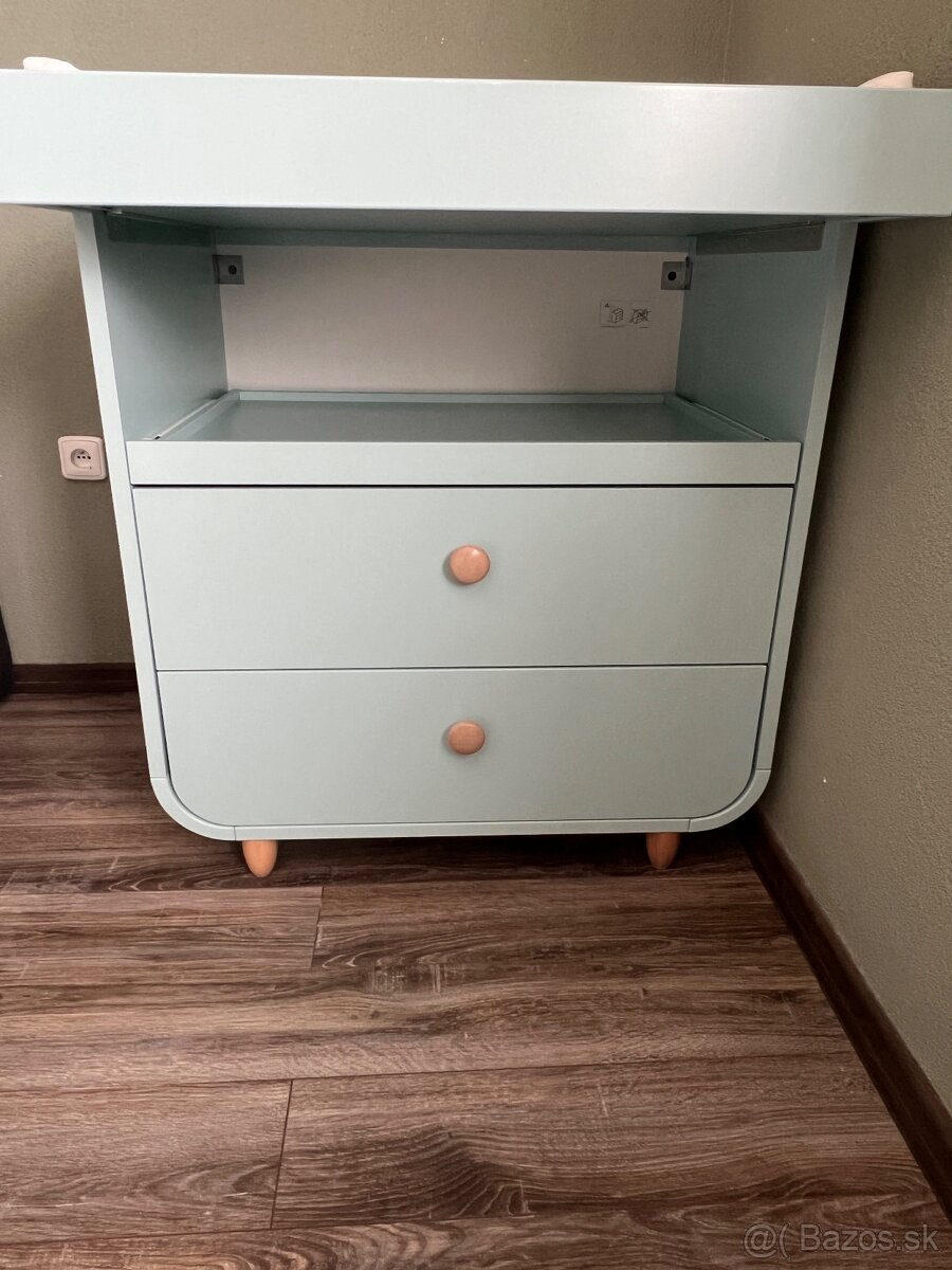 Myllra detská postielka + prebalovací pult - 6