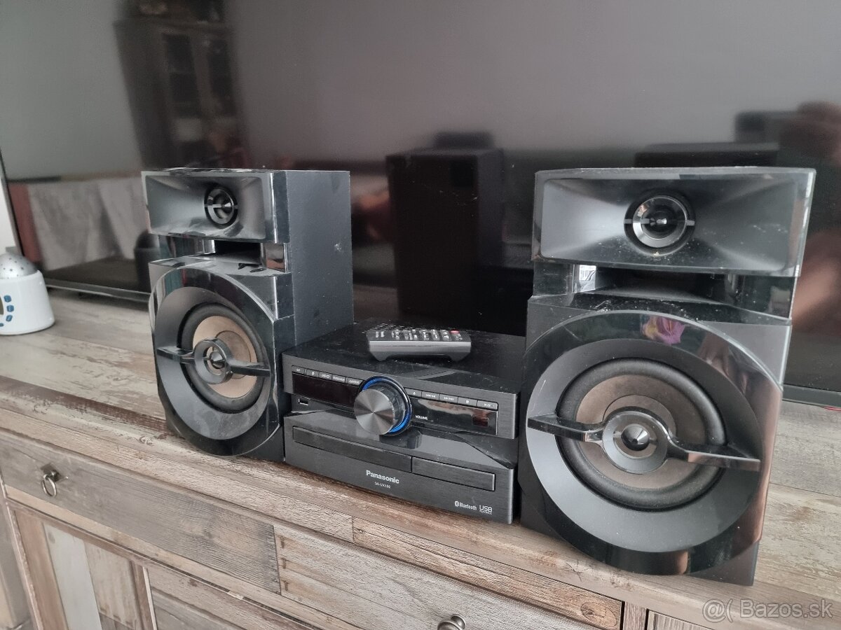Hi-Fi veža Panasonic SA-UX100 300w RMS komplet - 6