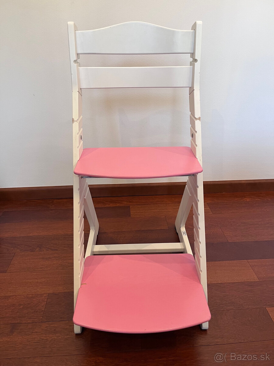 Detská posteľ, komoda, stôl a stolička - 6