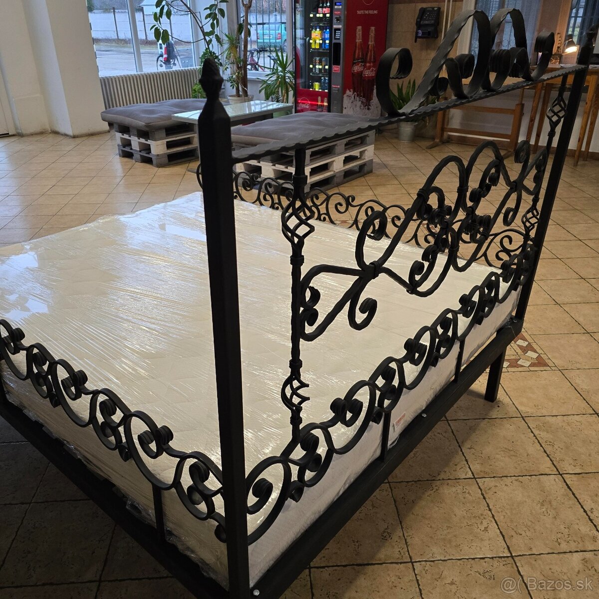 Rucne vyrobena kovana postel - 6