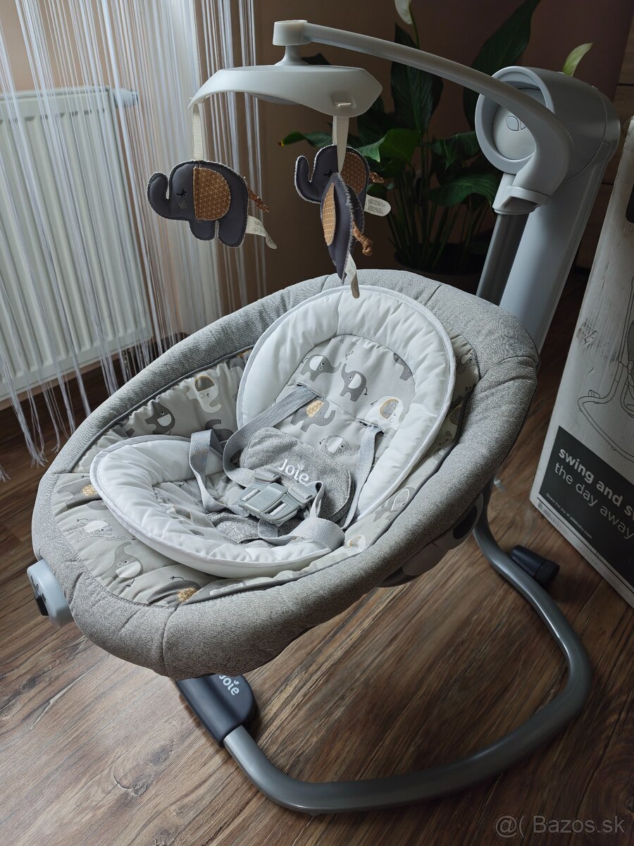 Elektrická hojdačka Joie Serina 2in1 - 6