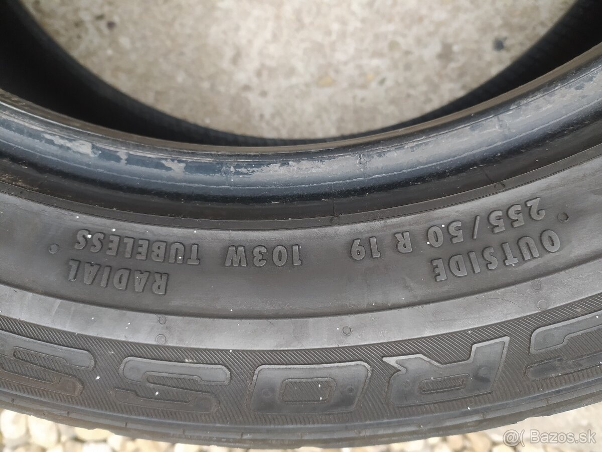 255/50 r19 letné pneumatiky - 6