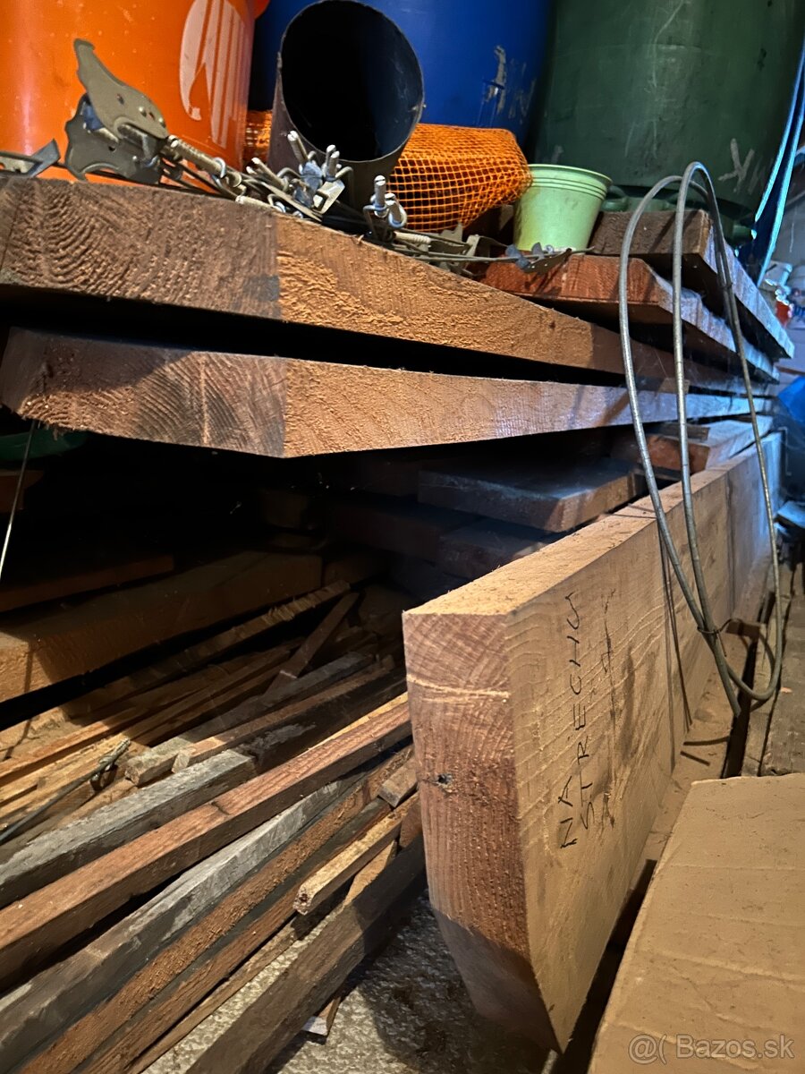 Predám drevené dosky, hranoly, foršty - 6