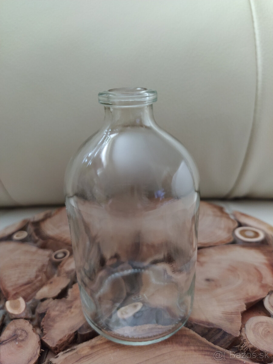 Fľaša na ocot/olej a sklenené fľaštičky (osobný odber) - 6