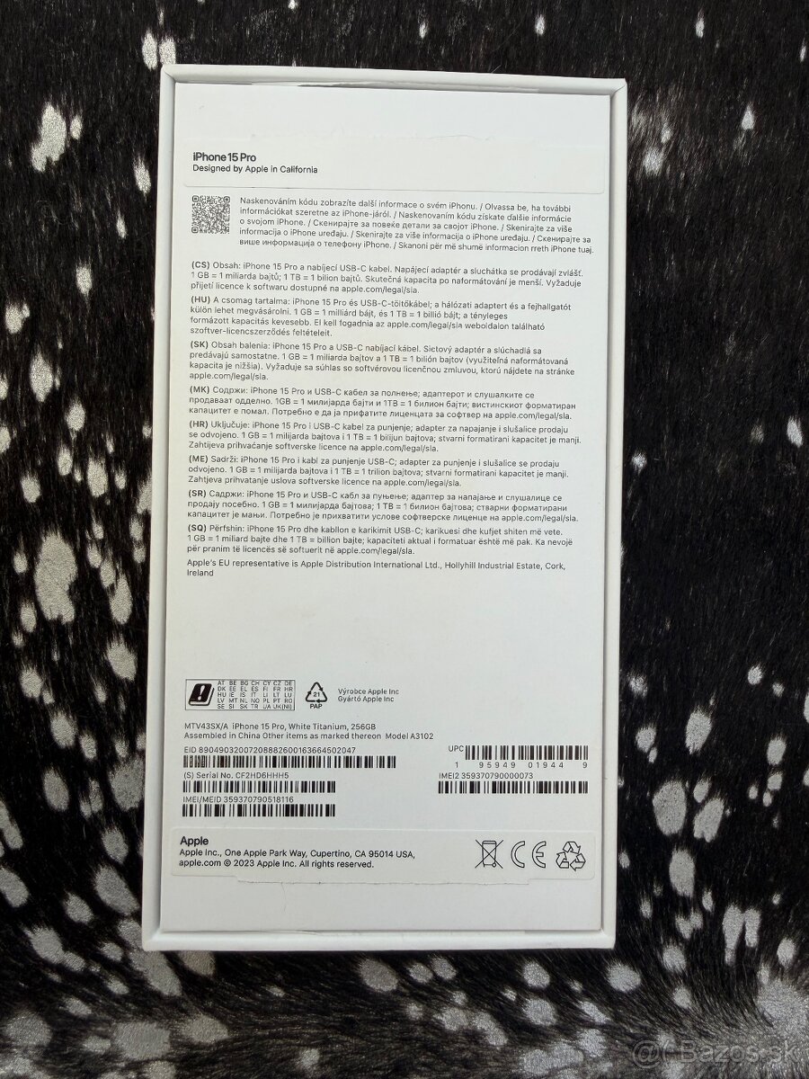 Predám Iphone 15 Pro (256 GB) - 6