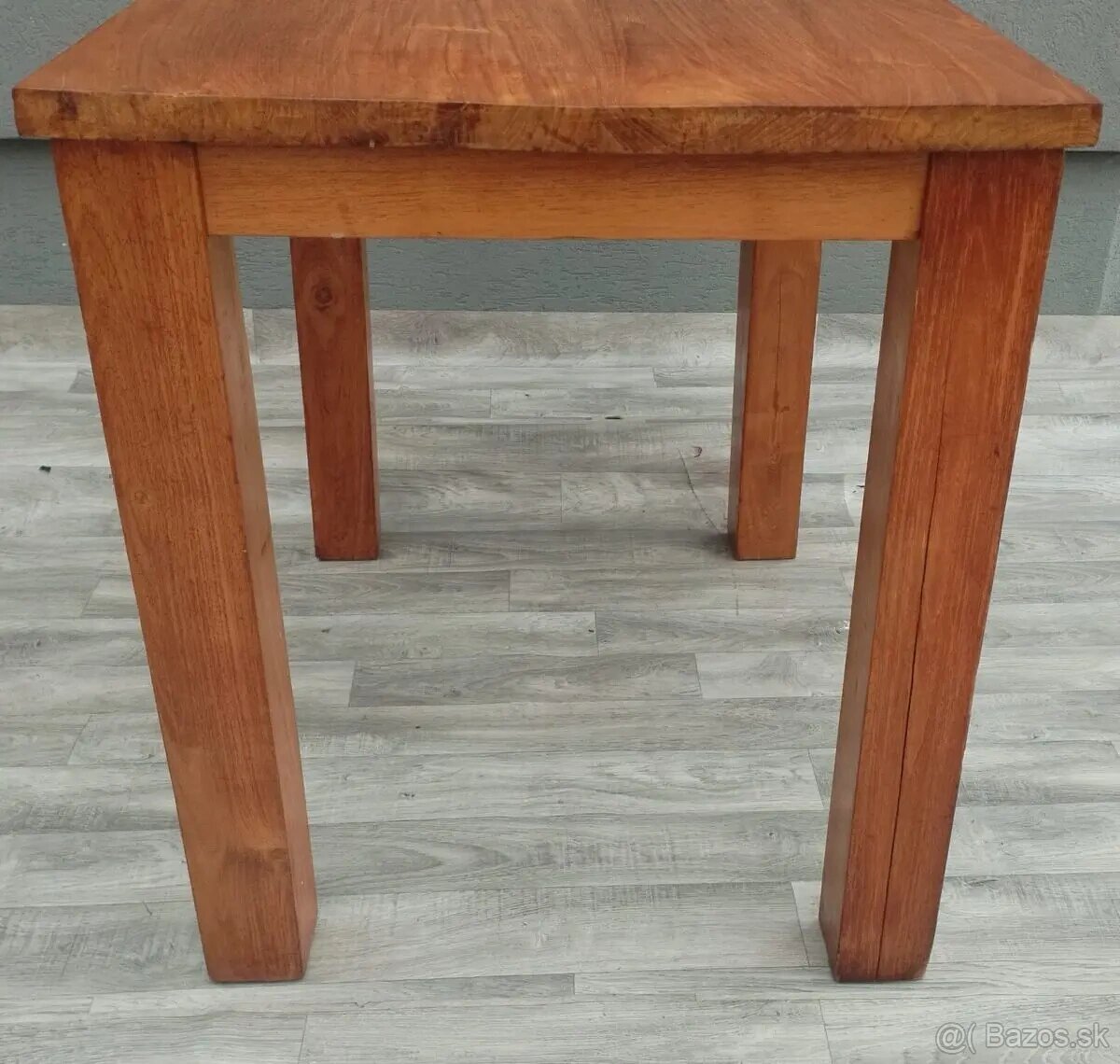 Stôl kuchynský teakový. - 6