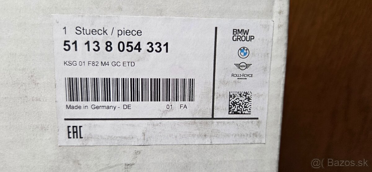 Mriežka nárazníka BMW M4 - 6