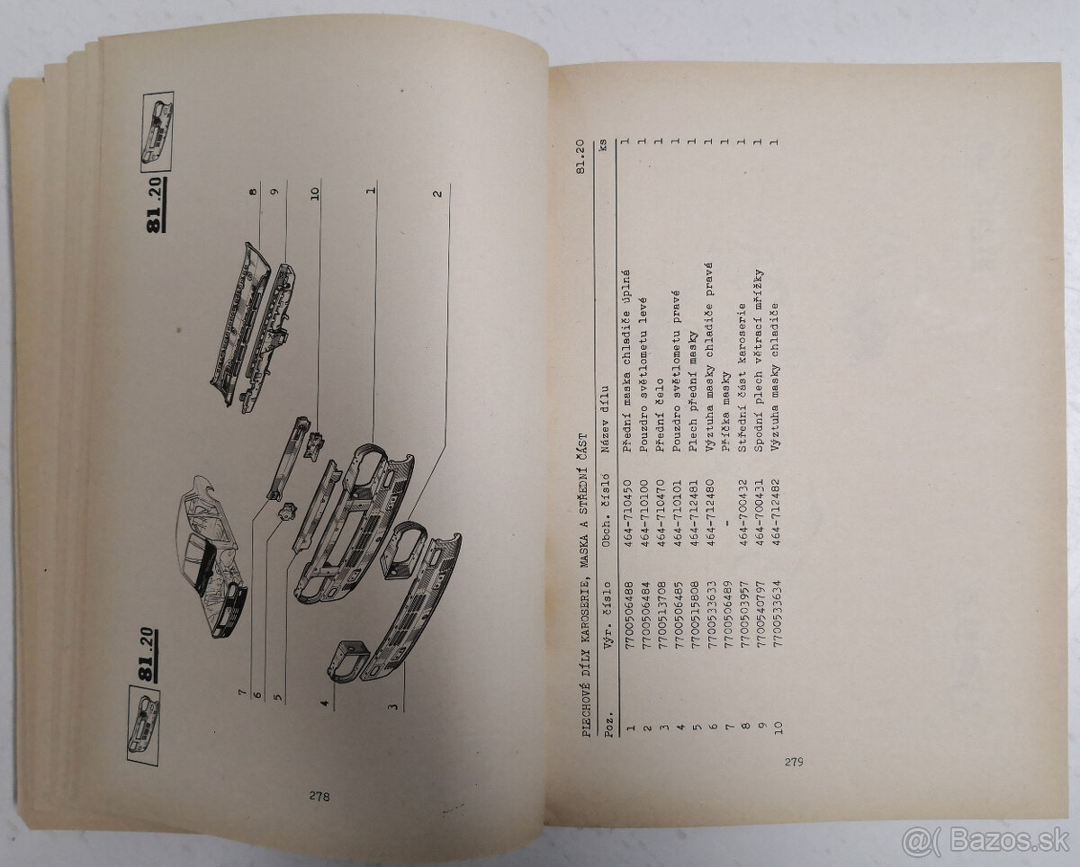 Katalog náhradních dílů Dacia 1300 (2) - 6