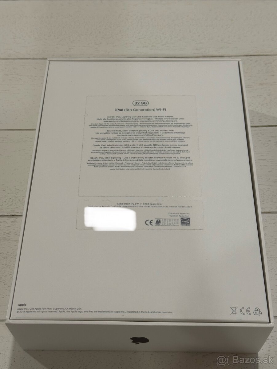 Apple iPad 6. Gen 32GB Space Gray - 6