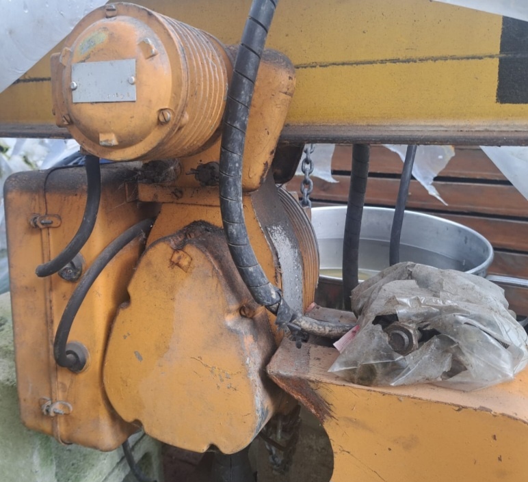 Žeriav / kladkostroj KPK 125 kg - 6