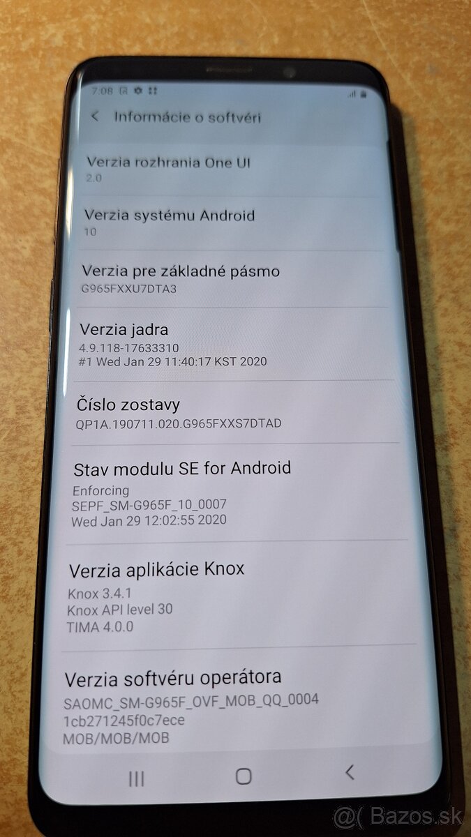 Samsung galaxy S9+ - 6