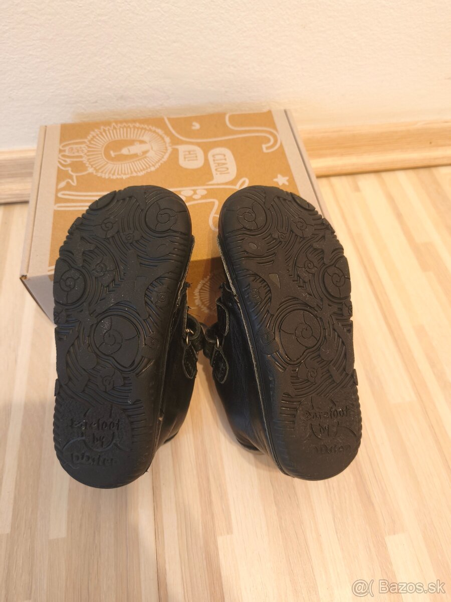 Detské kožené barefoot topánky D.D.STEP - 6