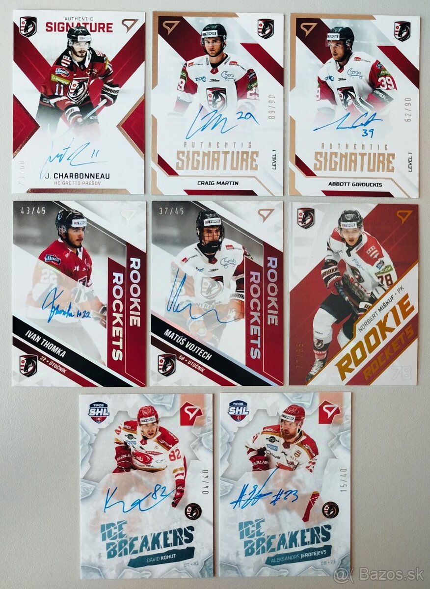 Hokejové kartičky TIPOS EXTRALIGA 2025/2026 - HC PREŠOV - 6