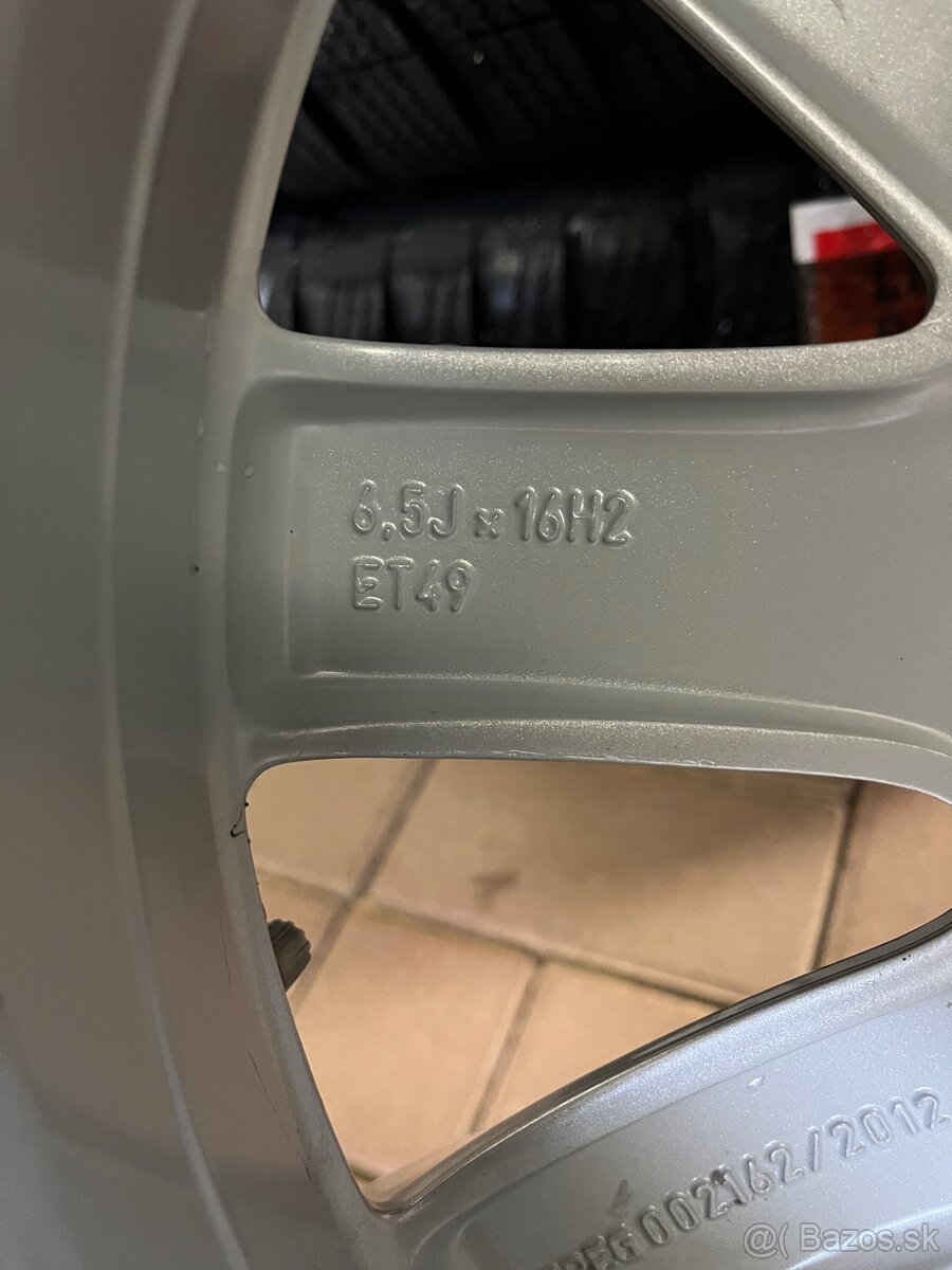 205/55R16 komplet zimné 2 kolesa Mb A/BDunlop - 6