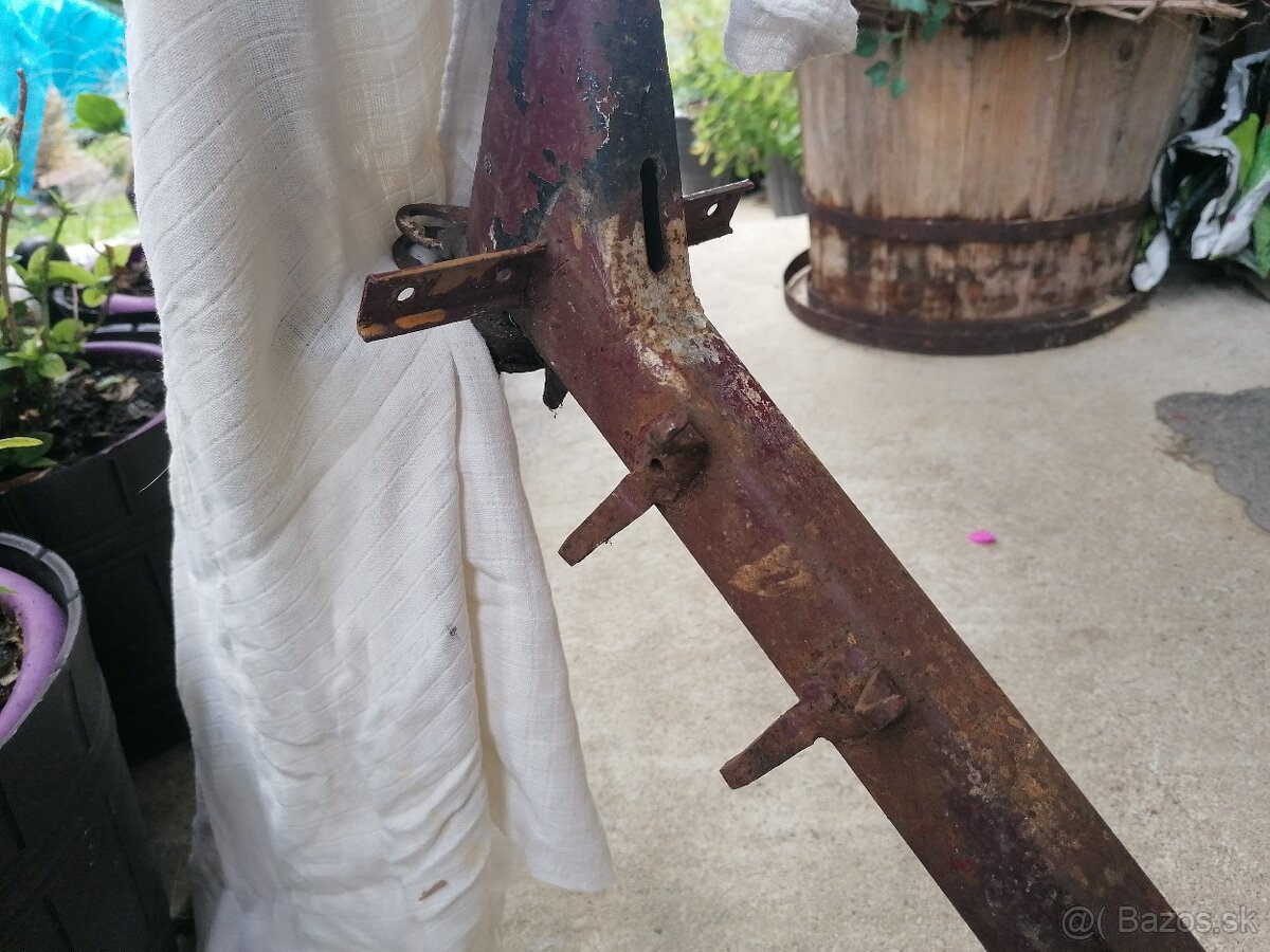 Predám rám so zadnou vidlicou na Jawa 20, 21, 05 pionier - 6