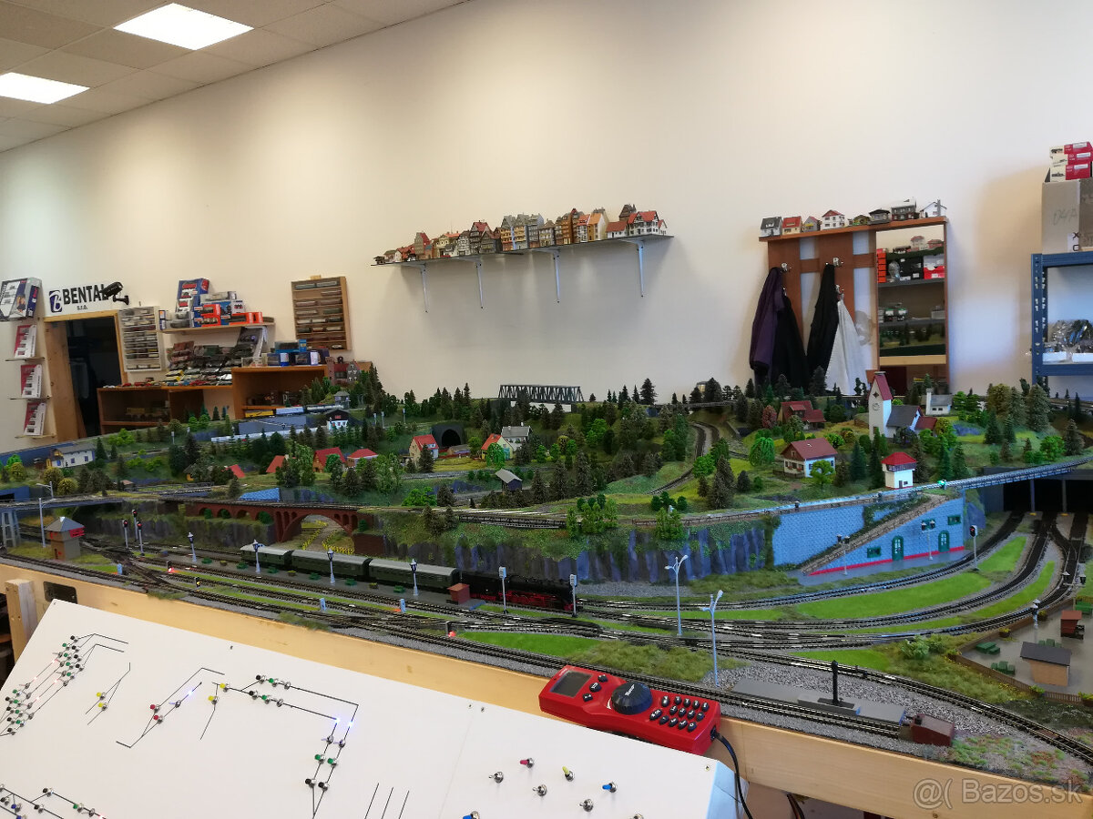 Kolejiště TT+N 350x220 cm - 6