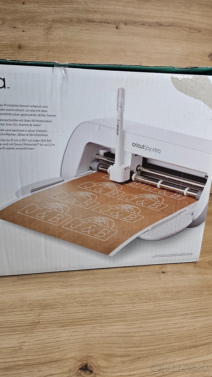 Cricut Joy Xtra – nový + materiály - 6
