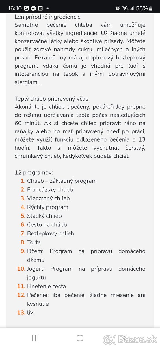 Pekáreň chleba Delimano joy - 6