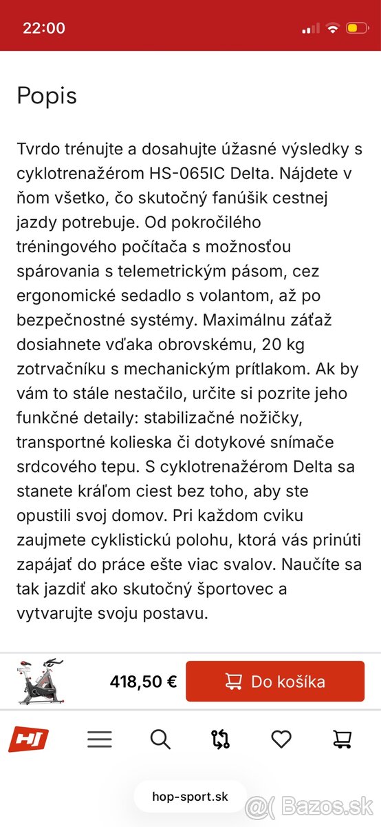 Spiningový bycikel - 6