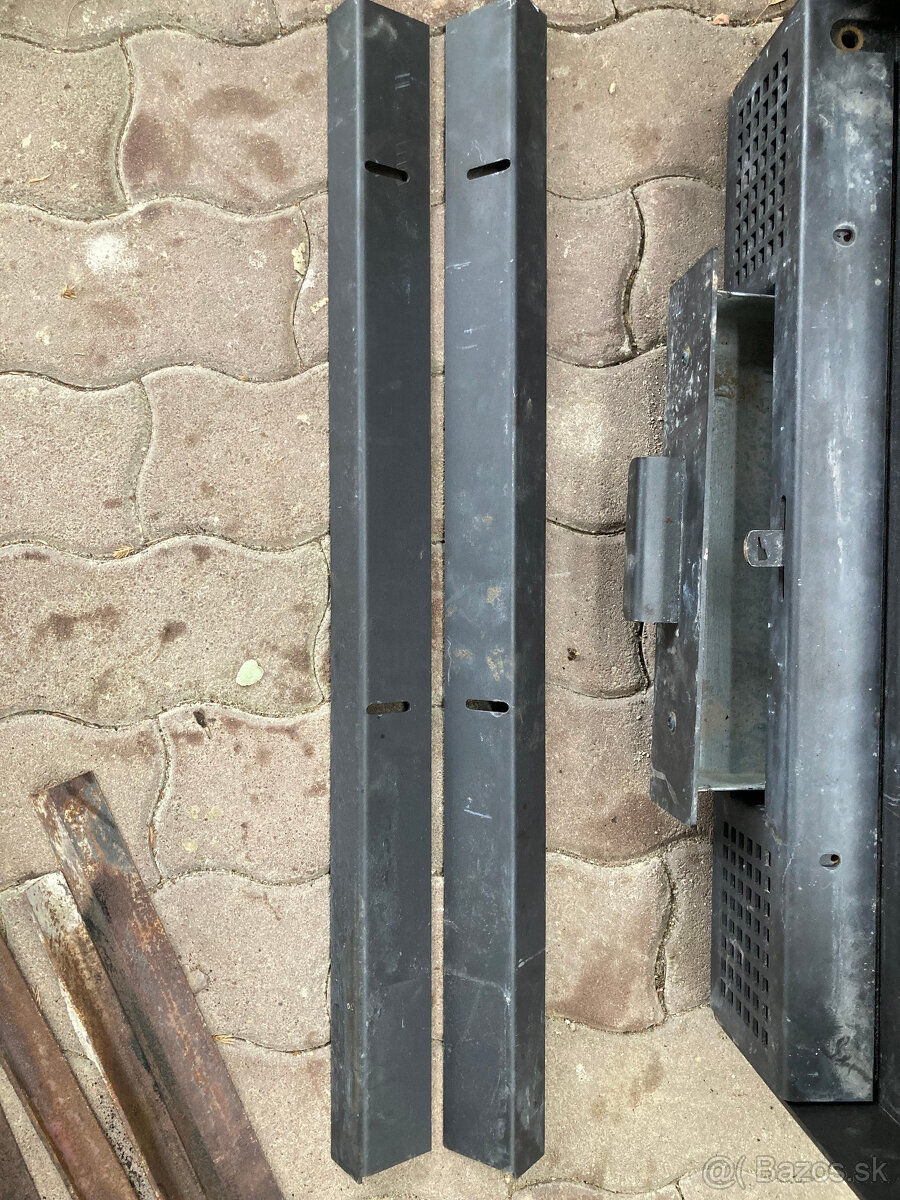 Krbový rám, dvierka, popolník, mriežka - 6