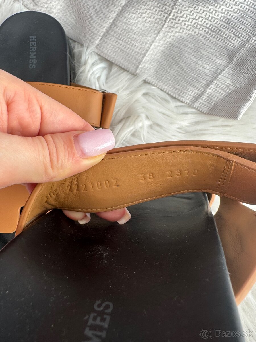 Hermes šľapky chypre - 6
