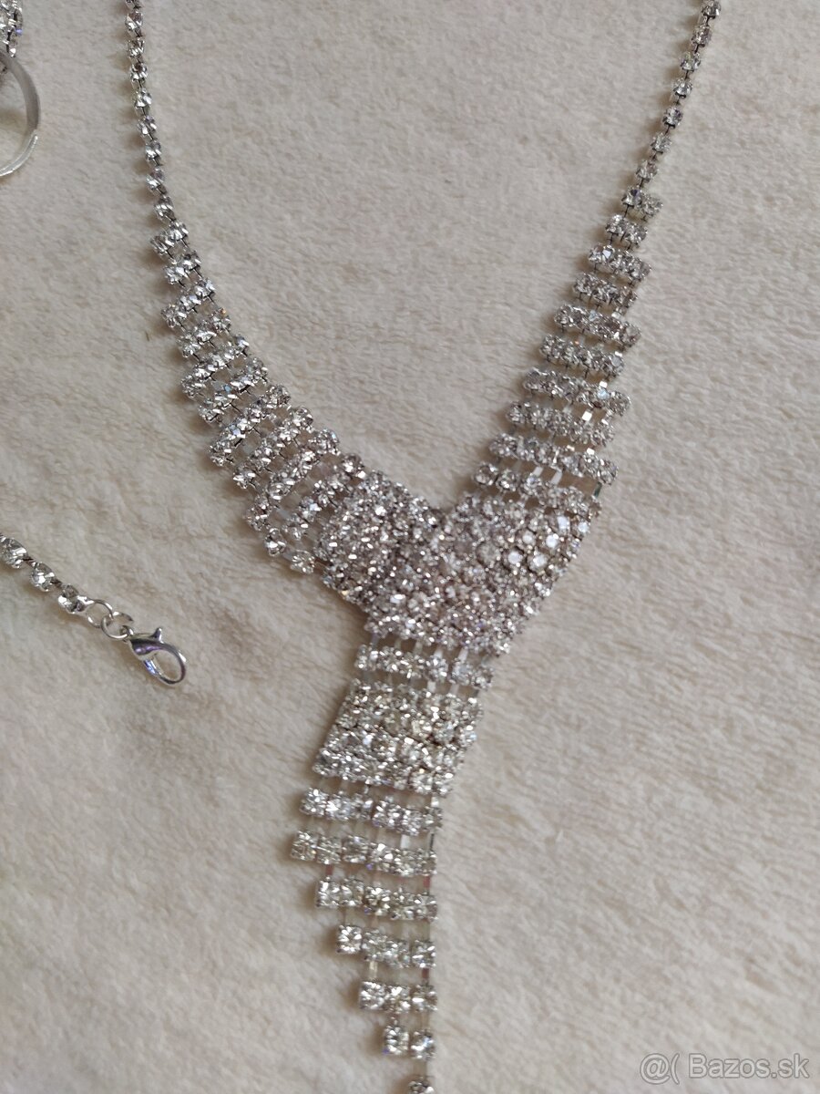 NOVÝ set bižutérie + krabička a brošňa (osobný odber) - 6