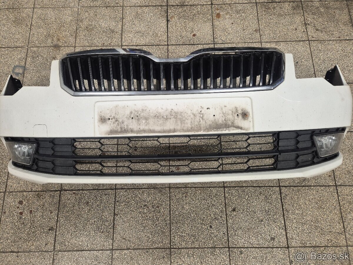 Predám predný nárazník na Škoda Superb 2 II facelift - 6