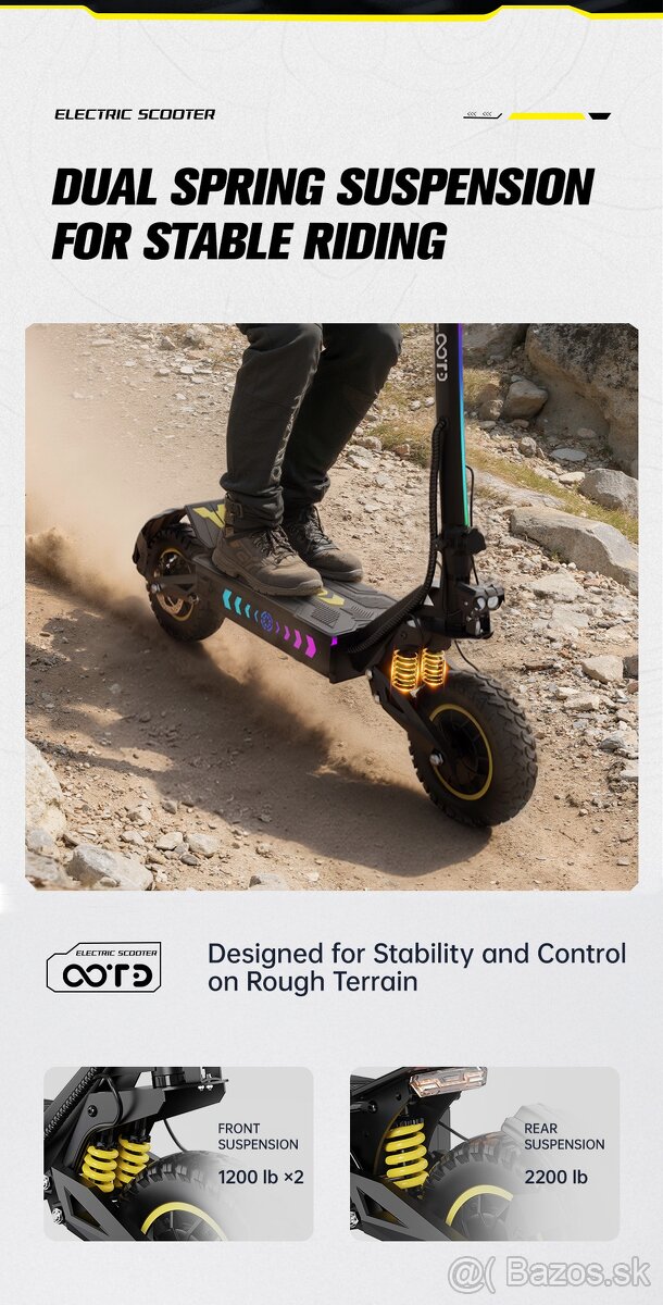 Elektrická Kolobežka OOTD 10PRO - 6