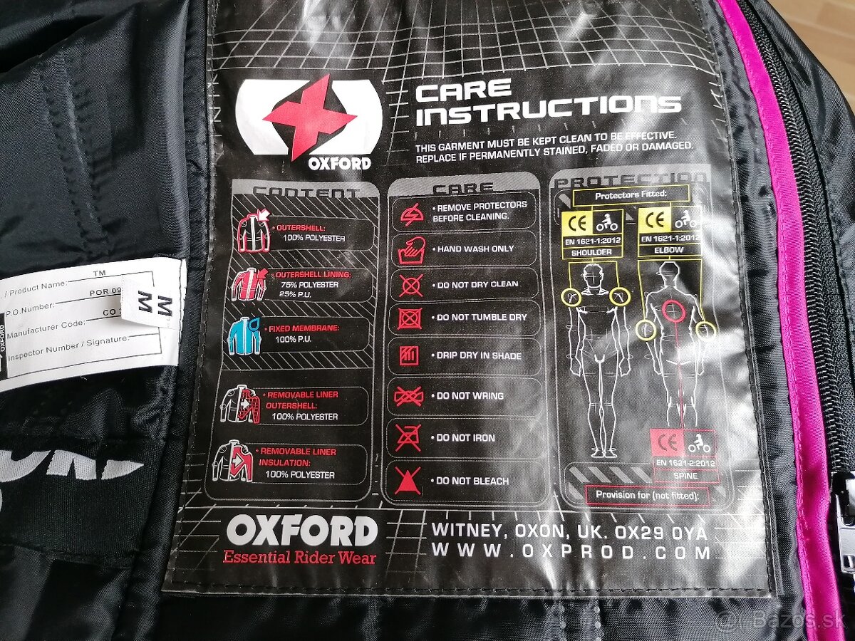 Dámske moto oblečenie Oxford - 6
