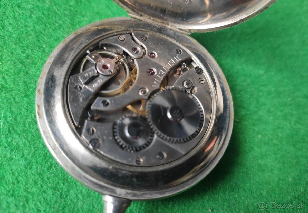 HEVLETIA swiss pánske vreckové hodinky - 6