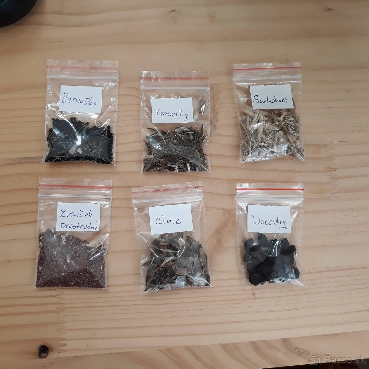 Semienka kvetov -rôzne druhy - 6