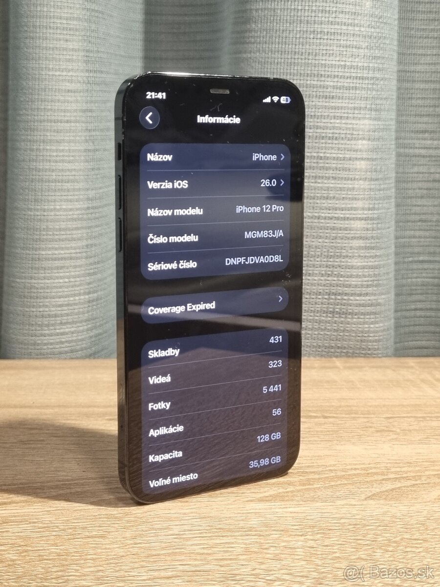 iPhone 12 Pro 128GB Pacific Blue-Výborný stav - 6