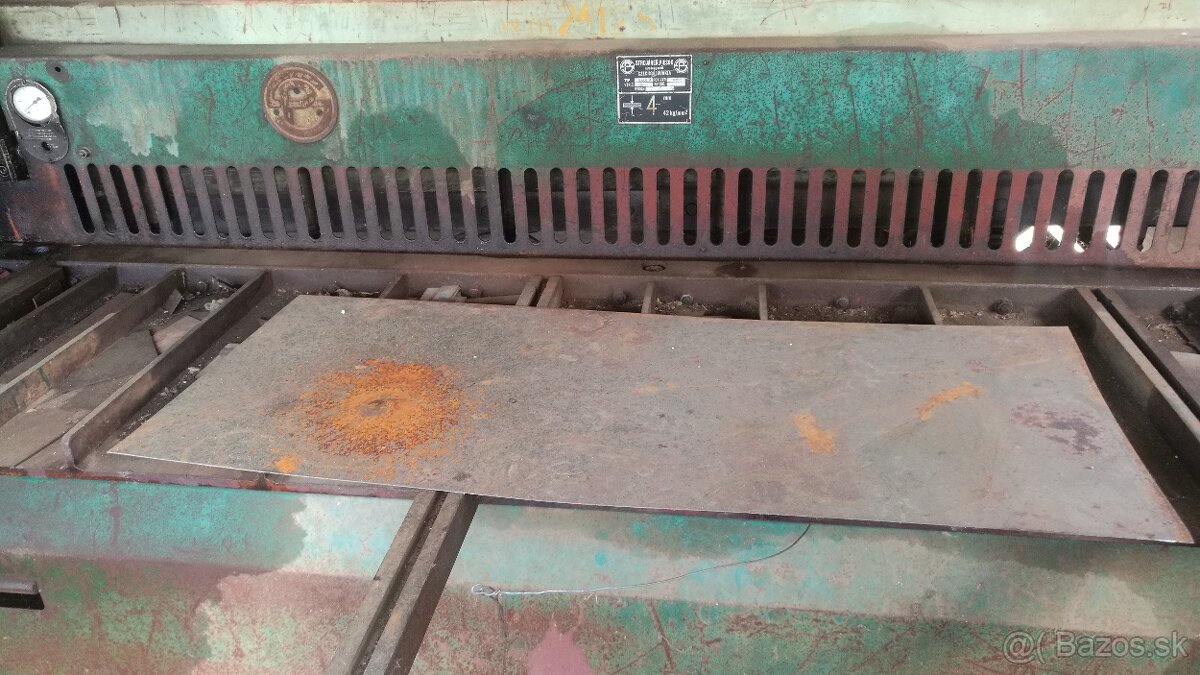 Predám tabuľovú ohýbačku a nožnice - 6