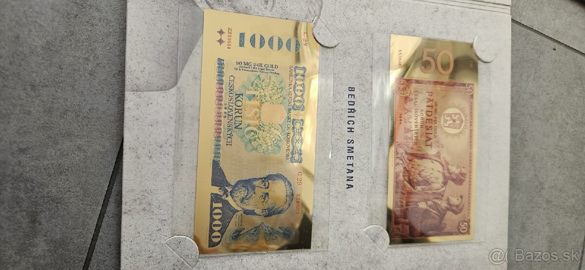 Zlate bankovy a minca - 6
