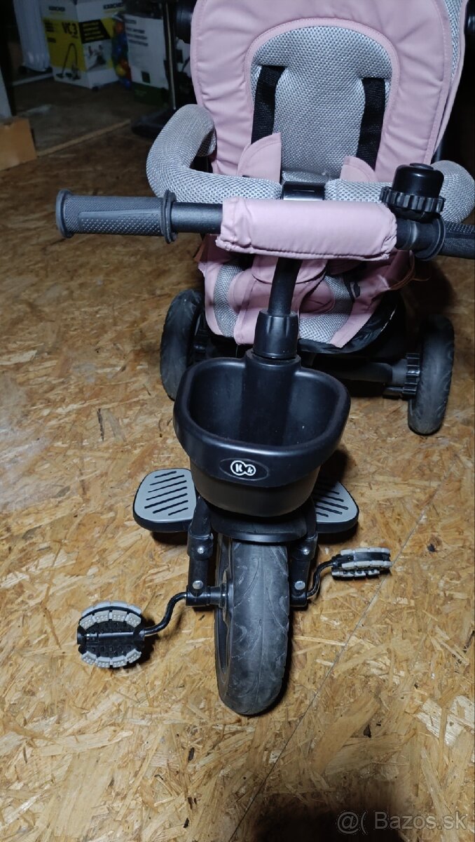 Detský trojkolesový kočík 6v1 AVEO Kinderkraft ružový - 6