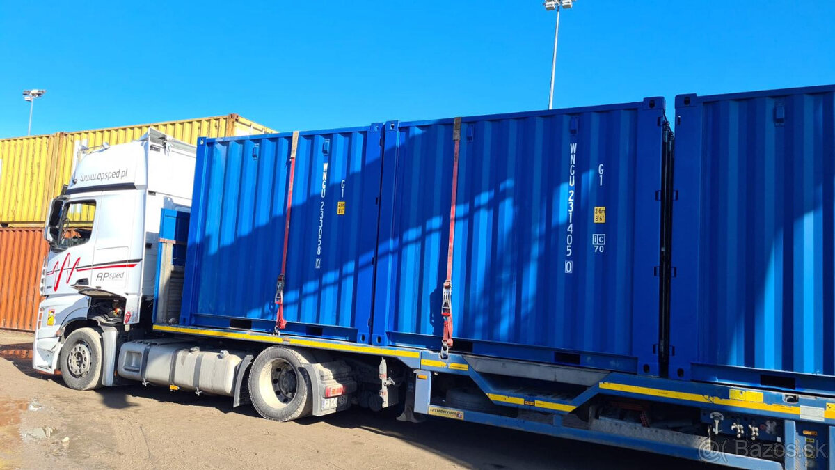 Nový Lodný kontajner 2024 DV-DC 20" HC 40" 6m 12m - 6