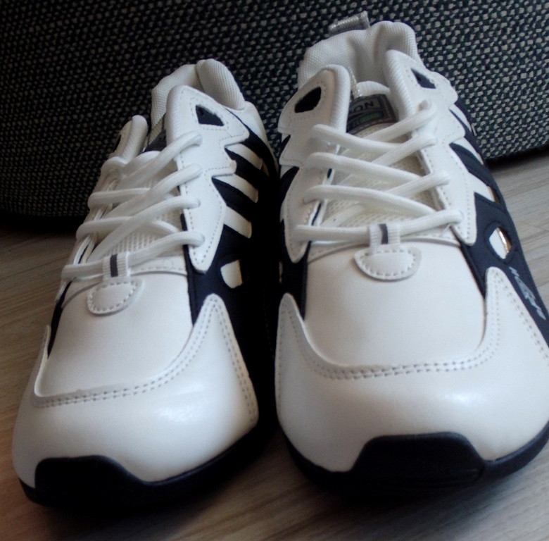 Bielo čierne botasky, v.40 - 6