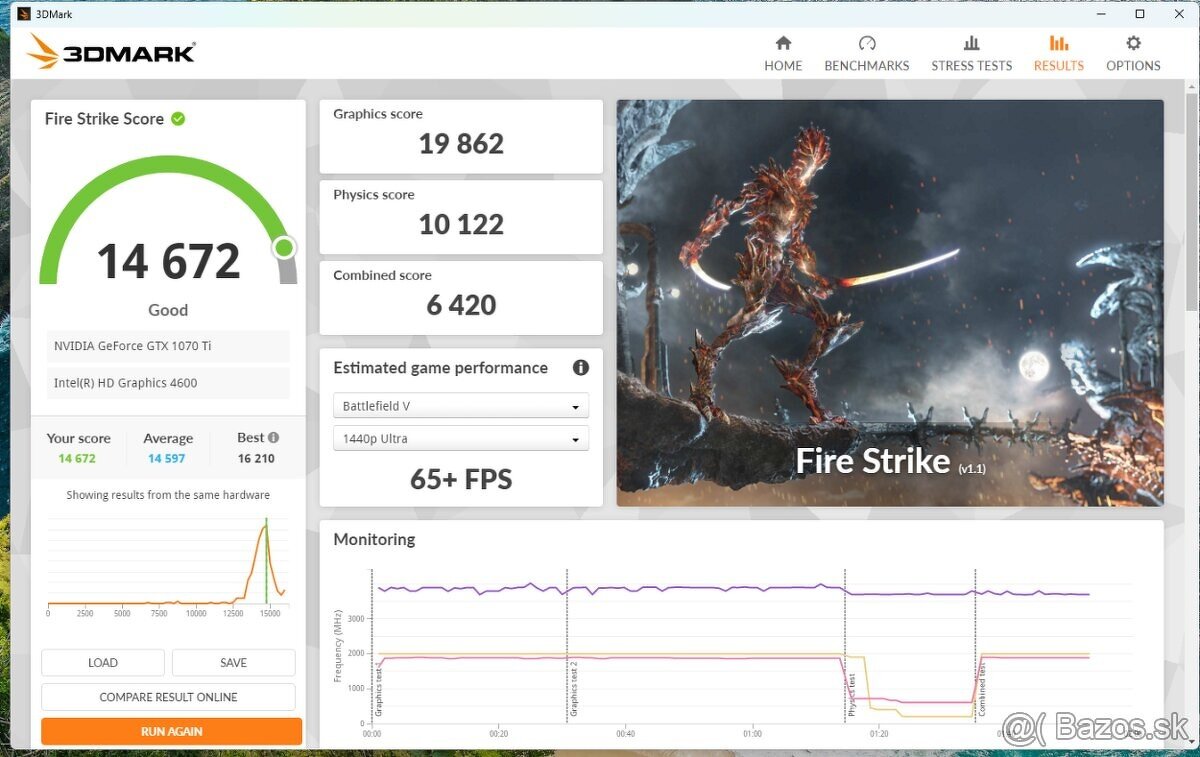 Herný PC • i7 4770 • GTX 1070 Ti 8GB • 16GB - 6