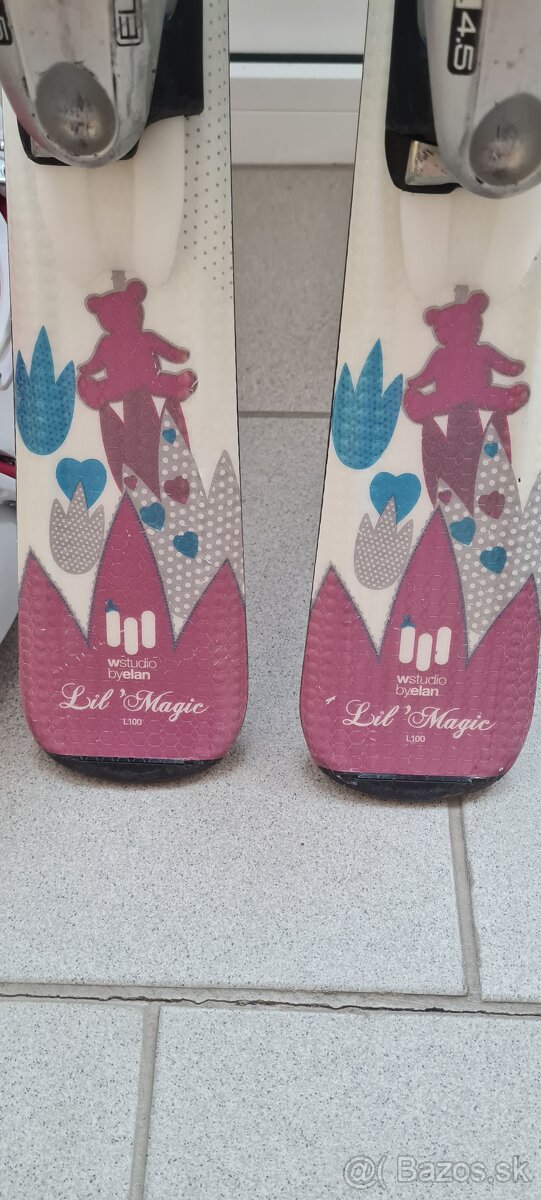 Predám detské lyze lyžiarky prilba - 6