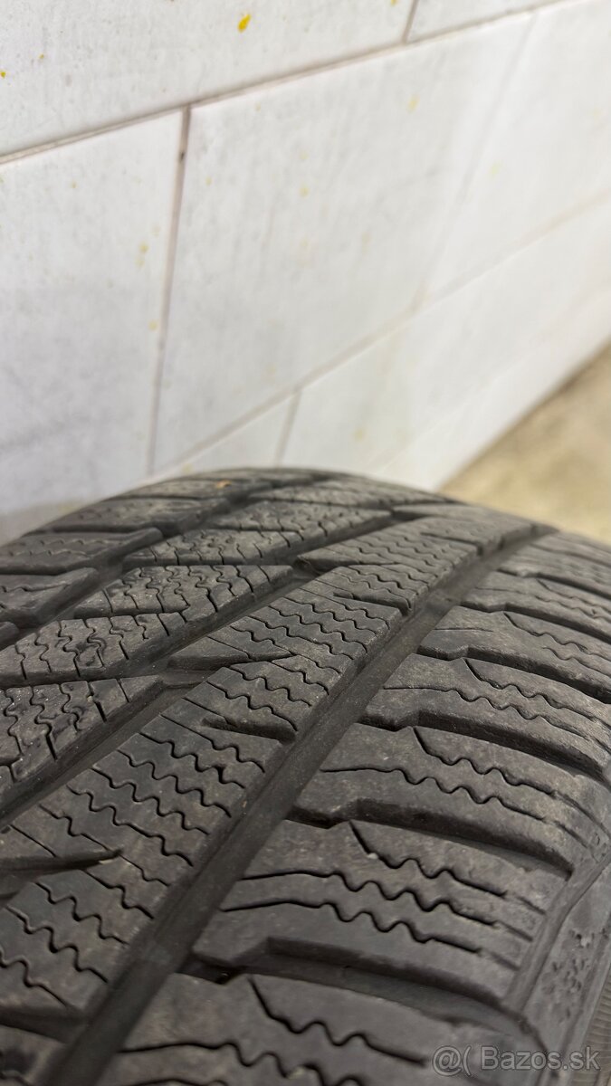 Plechové disky r16 205/55 5x100 zimné pneu - 6