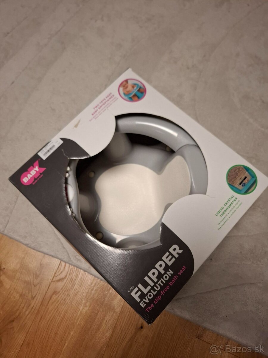 Sedátko do vane Flipper Evolution grey - 6