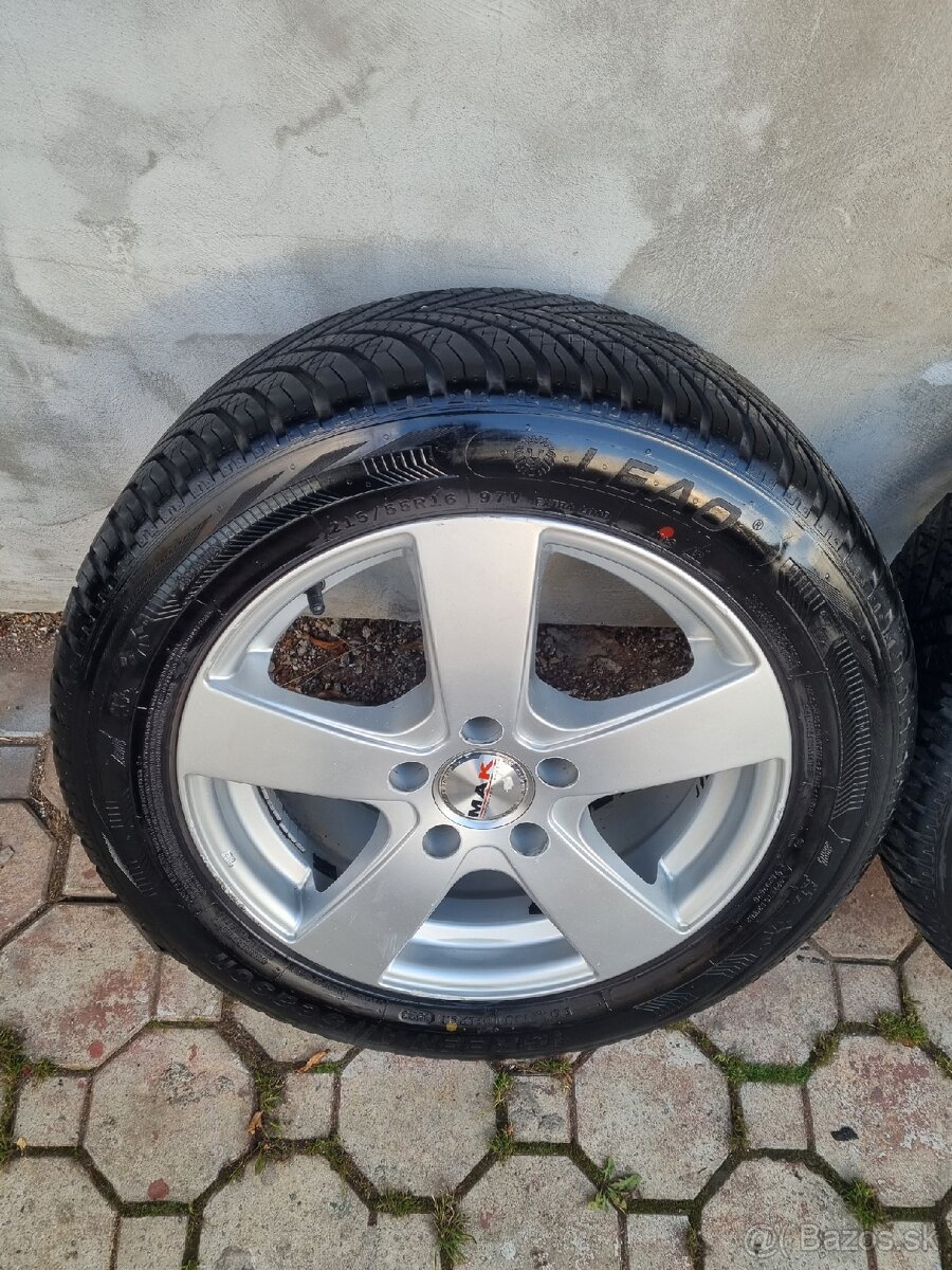 Elektróny 5x112 R16 ET43 215/55r16 - 6