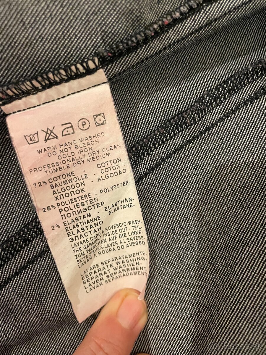 Trussardi džínsová bunda/sako - 6