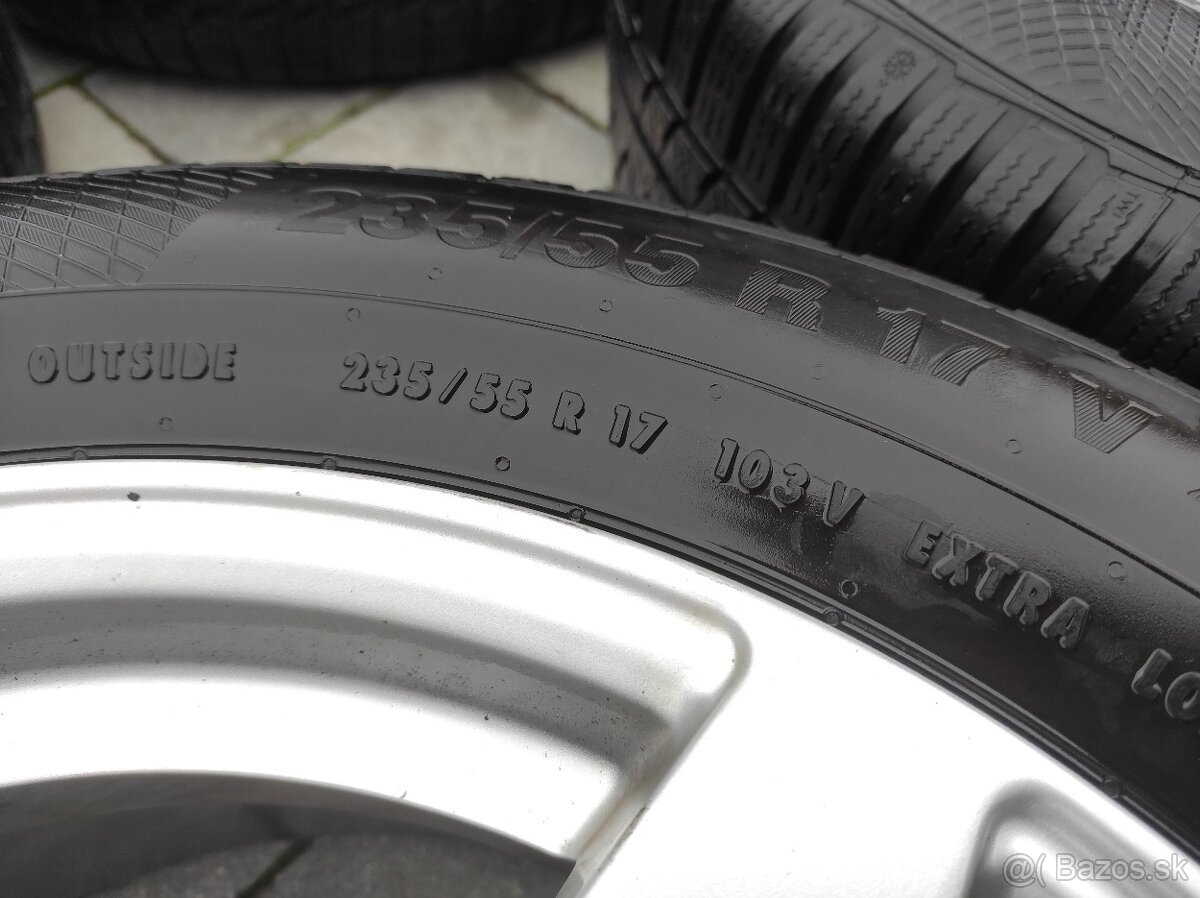 Zimná sada 17" 5x108 Ford 235/55 R17 - 6