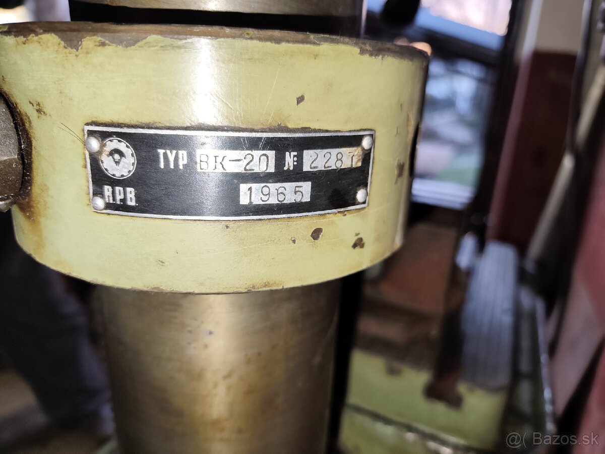 Stlpová vrtačka Kazanlik BK 20 - 6